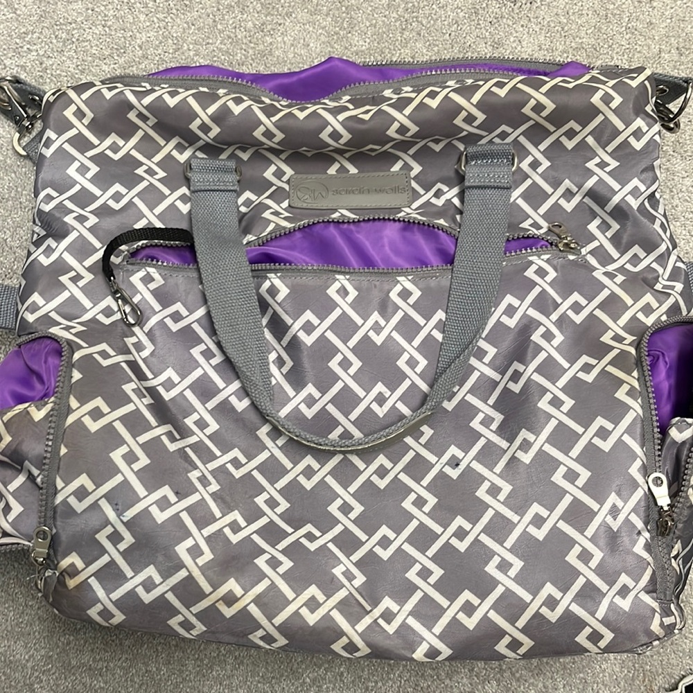 Sara Wells breast pump bag